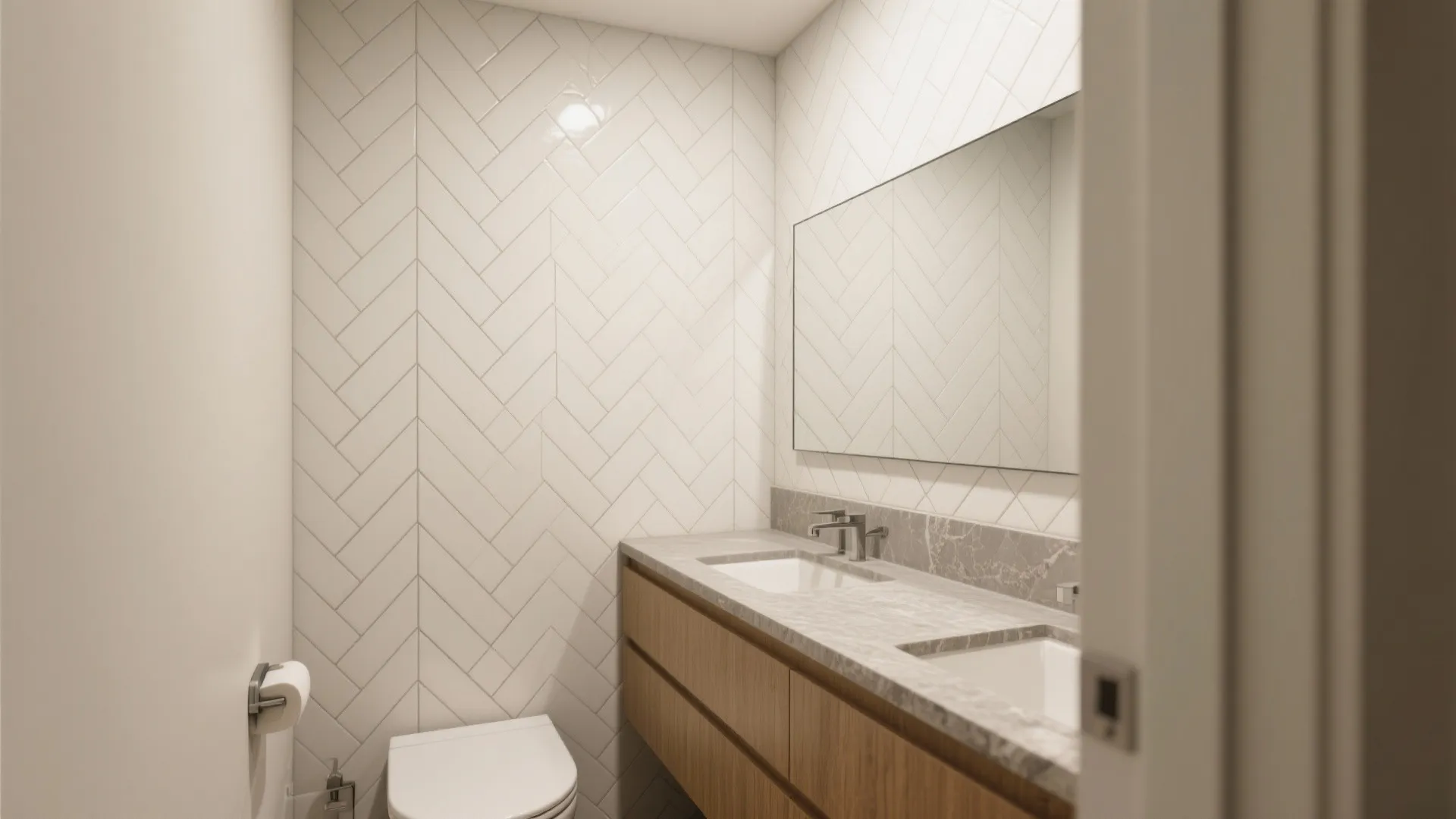 Continuous patterns that wrap corners