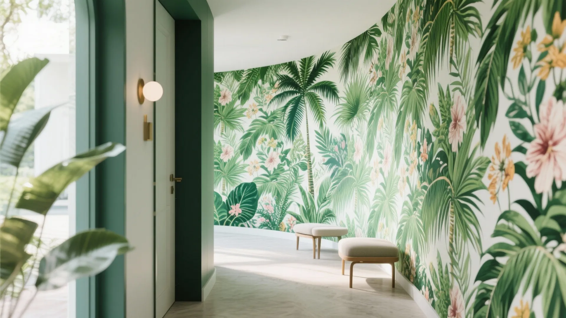 2. Wraparound Wallpaper