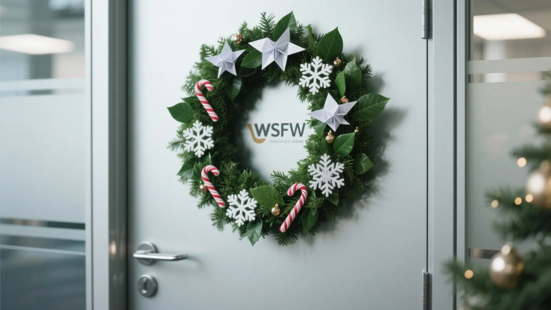 1. Classic Wreath with a Twist