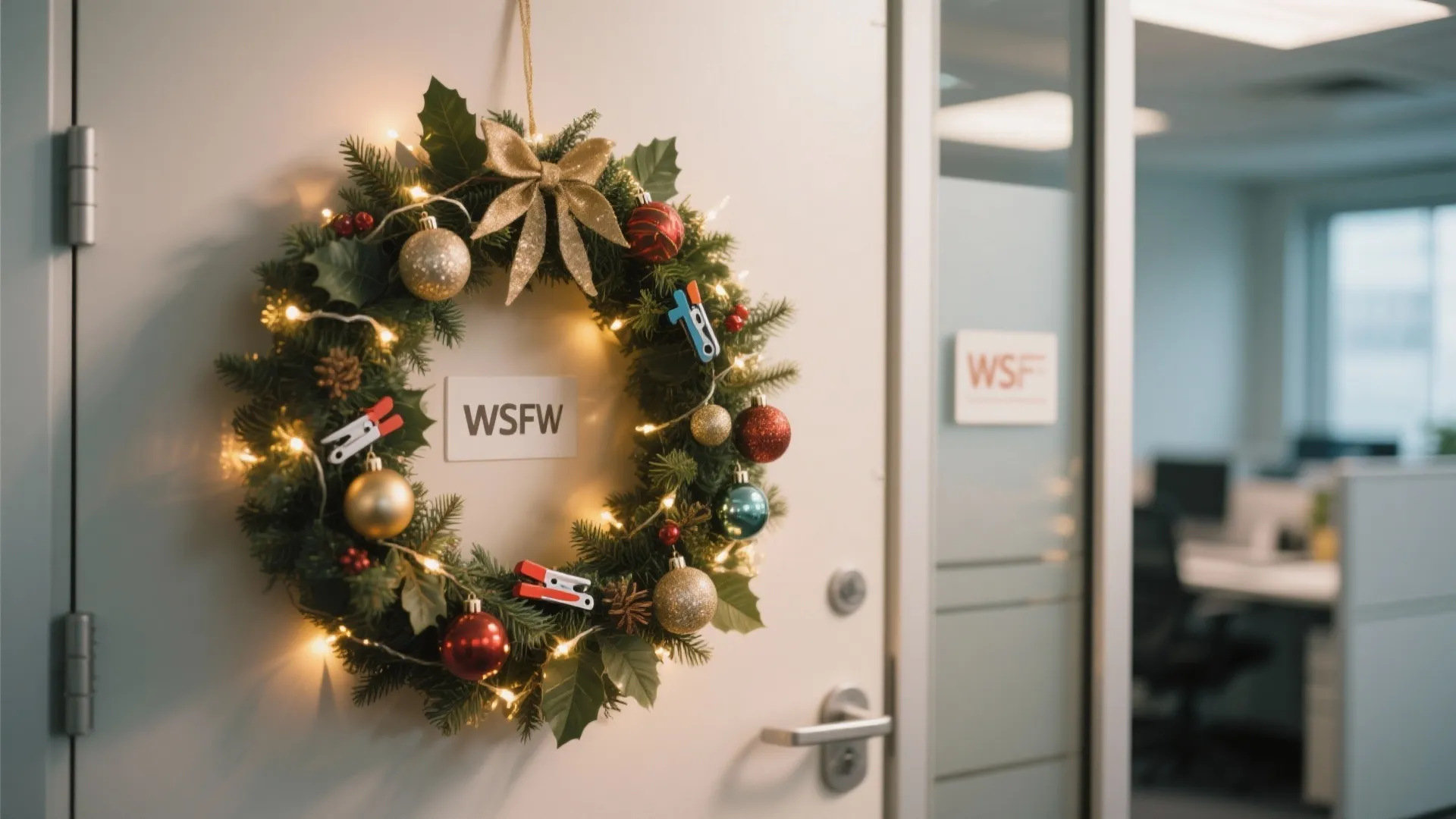 1. Classic Wreath with a Twist