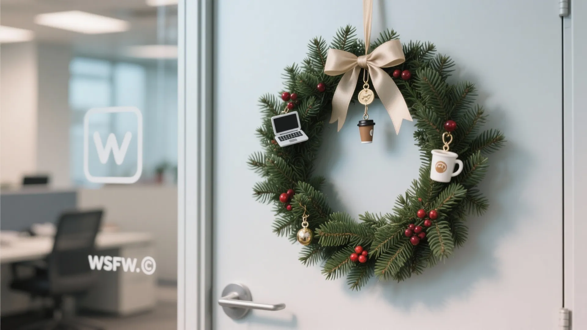 1. Classic Wreath with a Twist