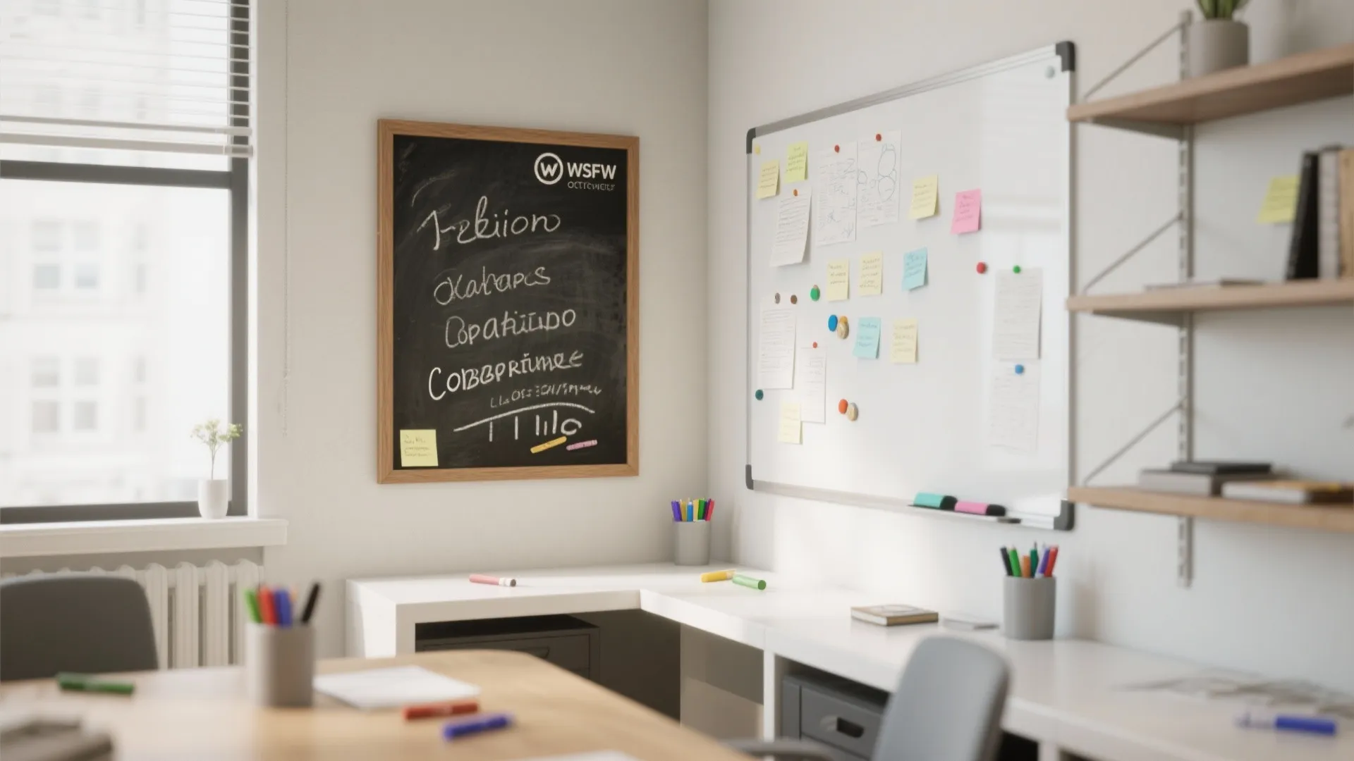 4. Writable and Chalkboard Zones