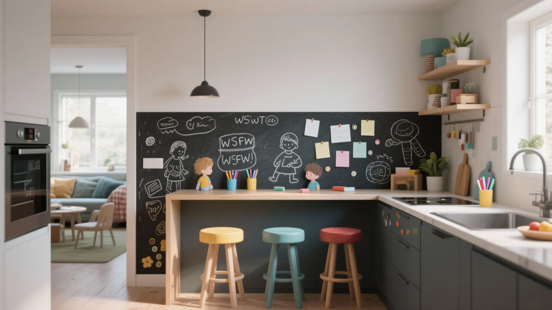 5. Functional Writable or Magnetic Walls