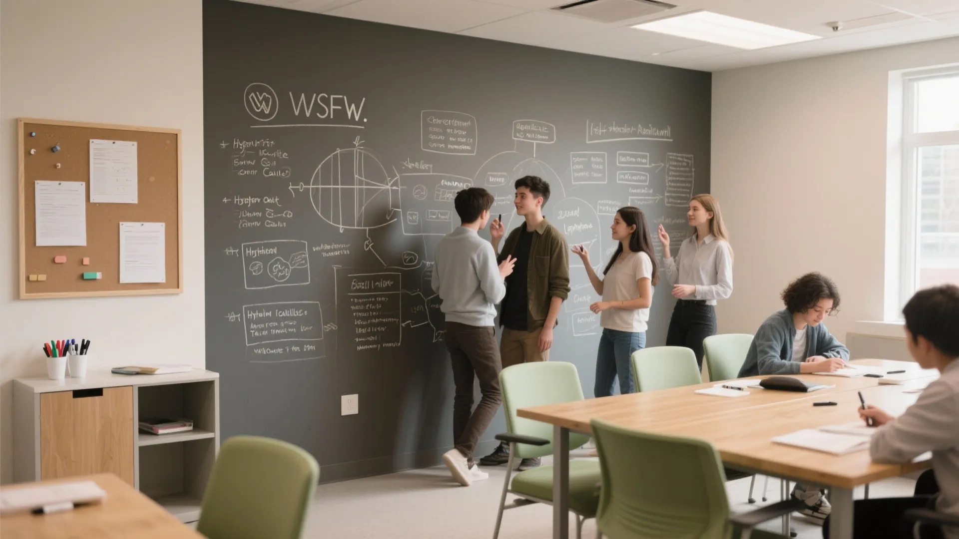 Whiteboard Walls and Writable Surfaces