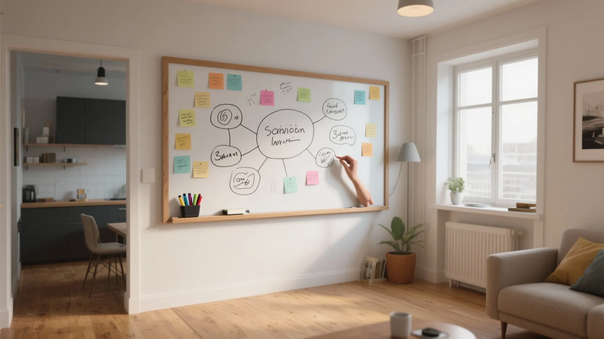 Whiteboard Paint for Walls: 5 Creative Ideas: Turn a blank wall into a high-functioning canvas — five practical whiteboard paint ideas for homes and small spaces
