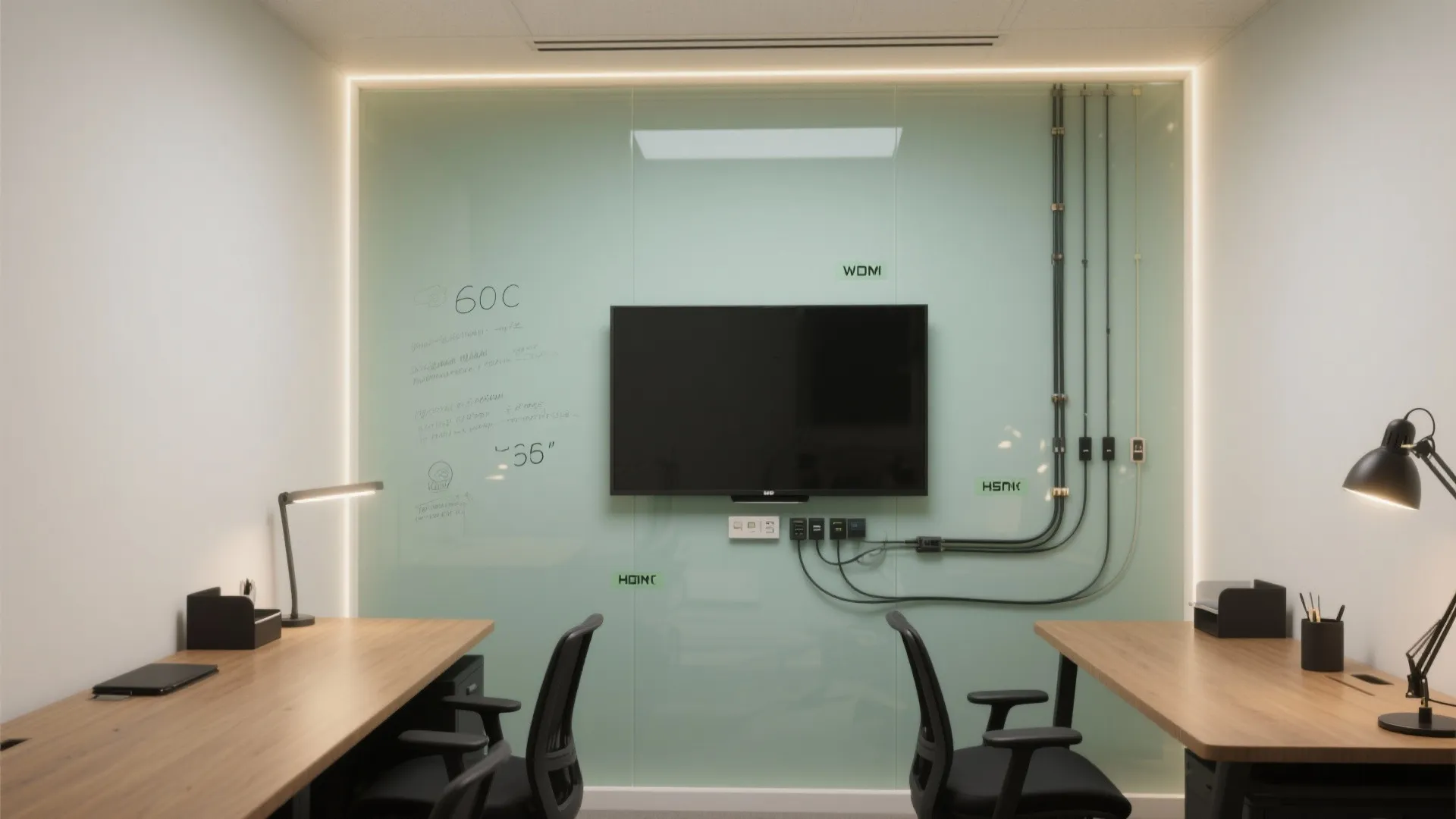 Writeable walls and discreet tech that actually works