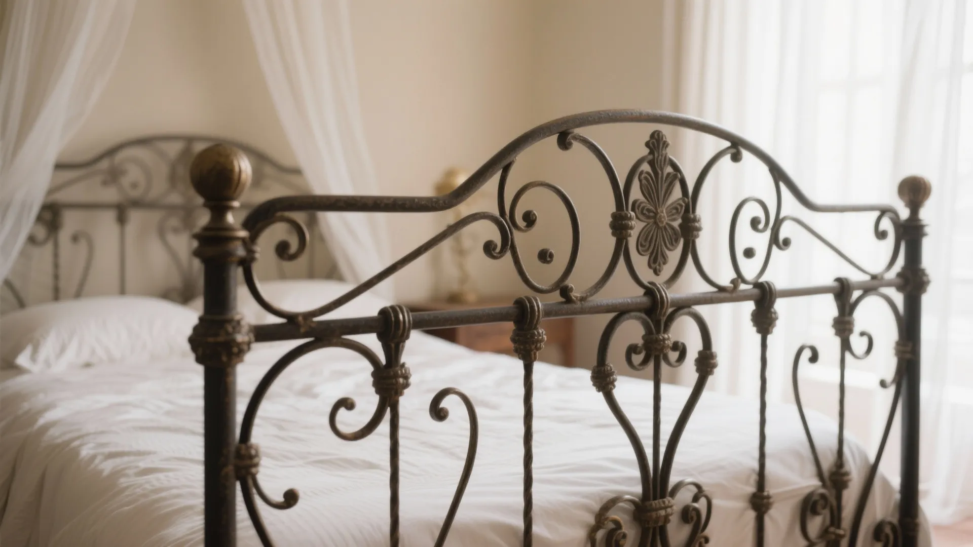 1. Wrought Iron Bed Frames