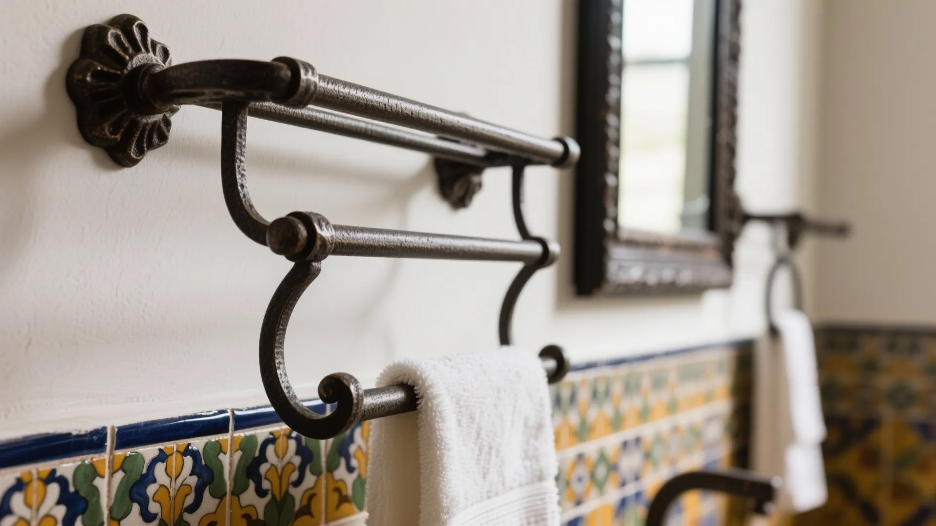 3. Wrought Iron Fixtures