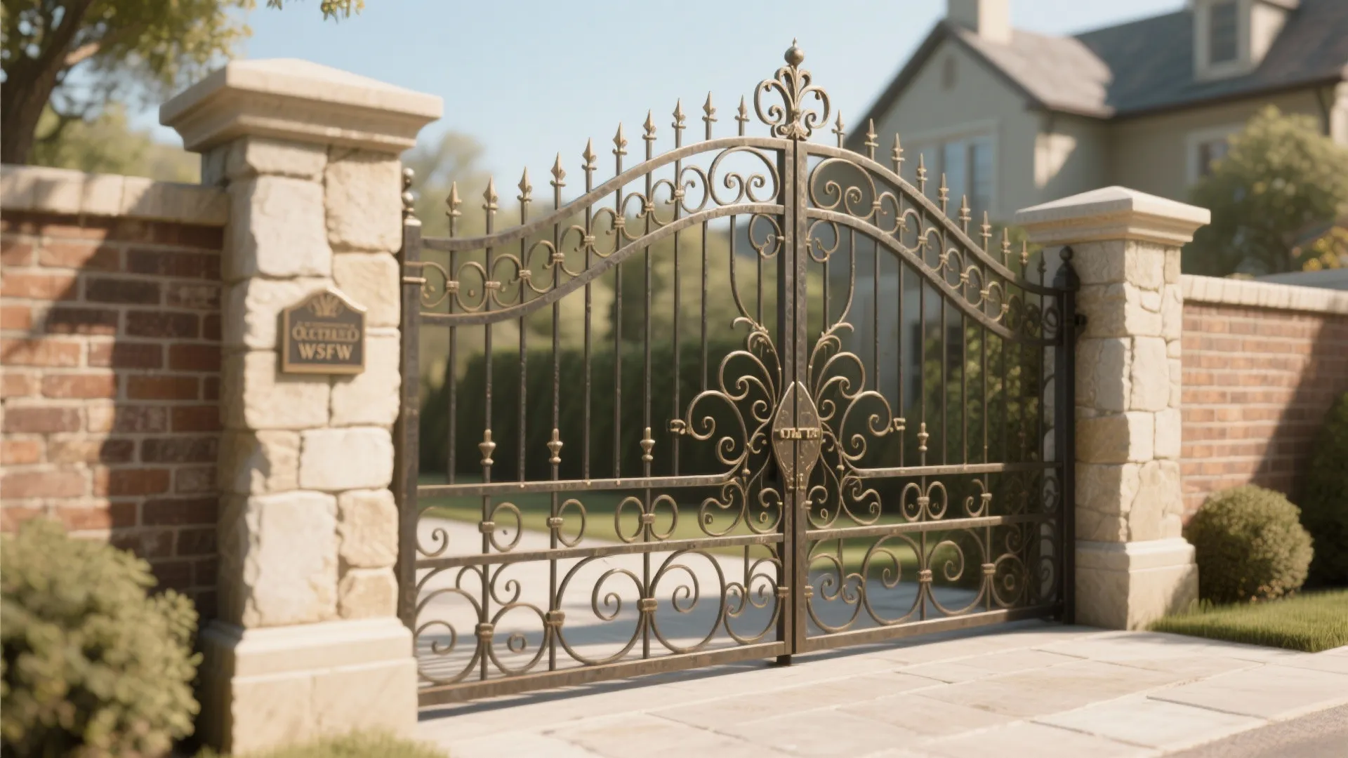 Classic Wrought Iron Elegance