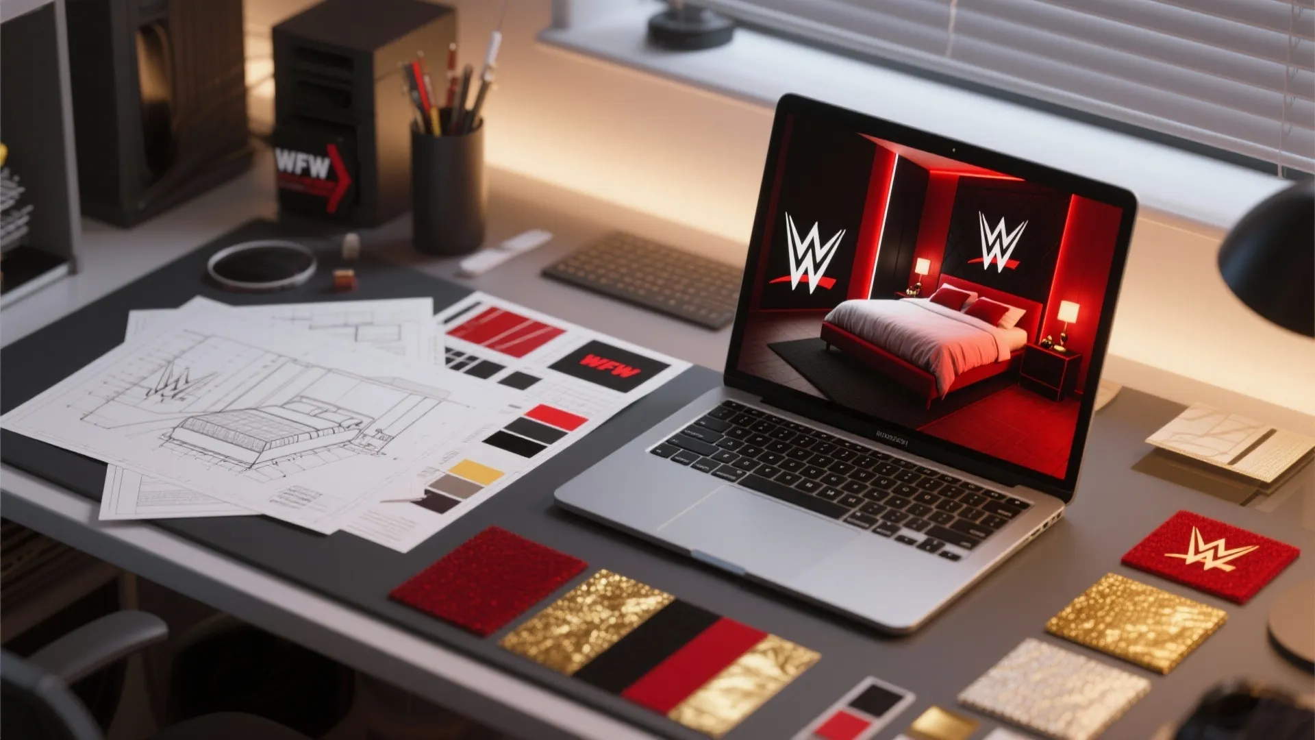 10. Virtual WWE 3D Render