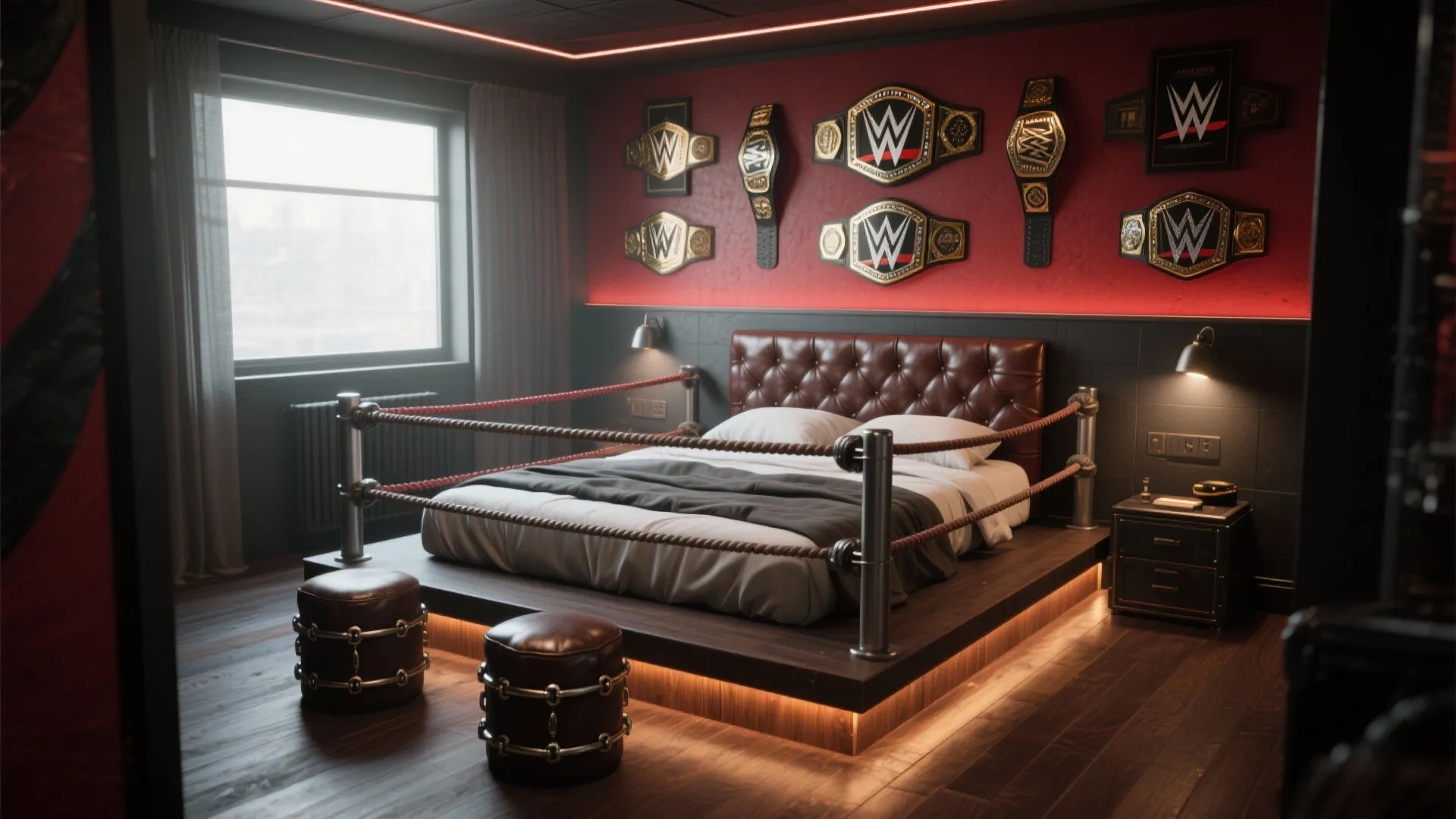 WWE Bedroom Decor: 5 Creative Ideas: Ring-ready design tips to transform a small bedroom into a WWE-inspired sanctuary