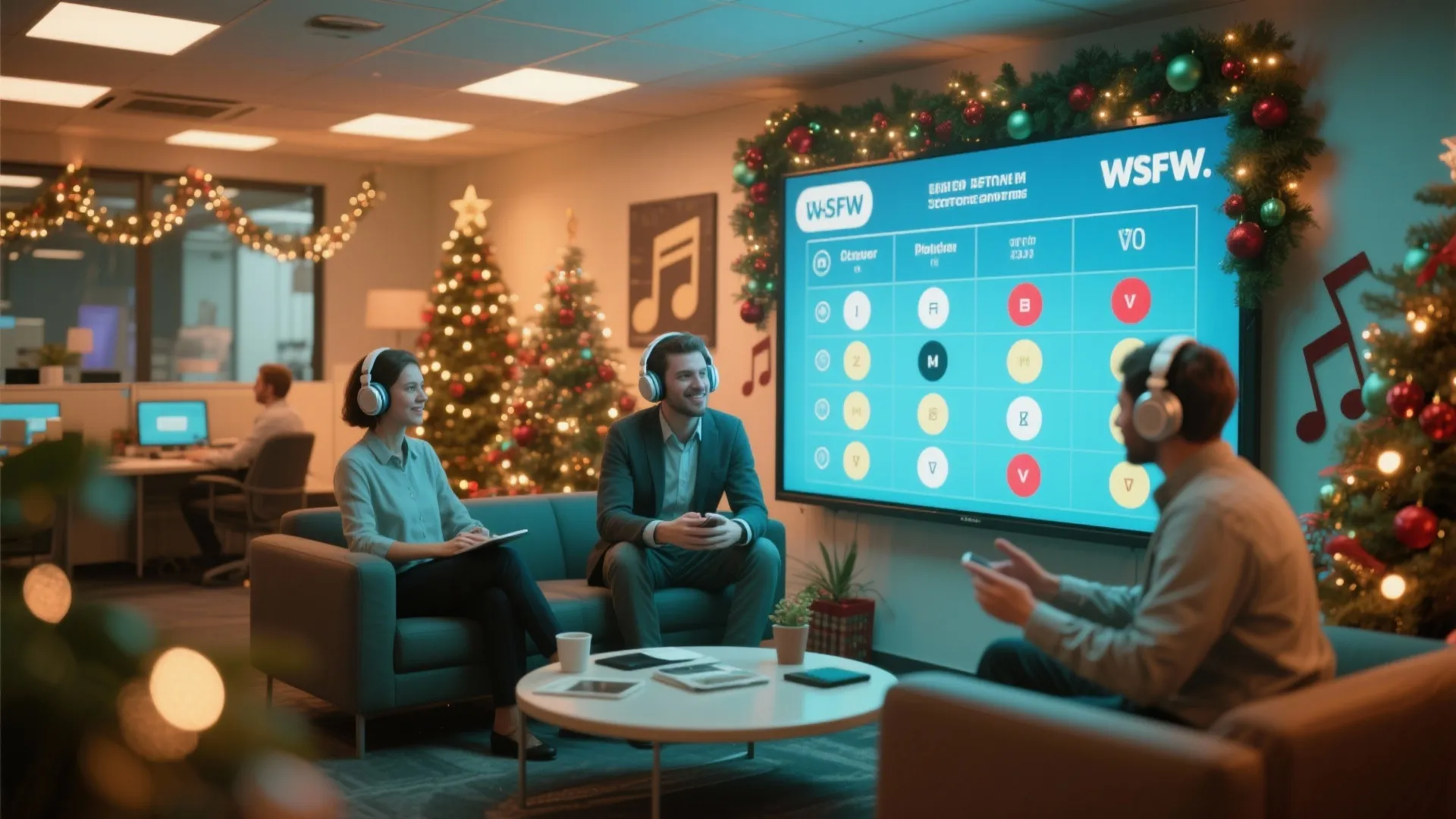 7. Christmas Playlist Battle