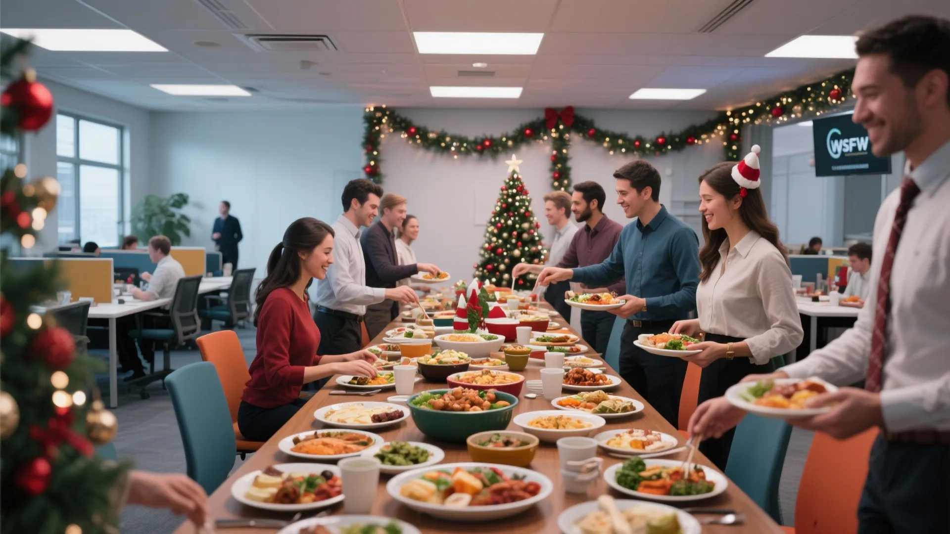 8. Potluck Lunch with a Theme