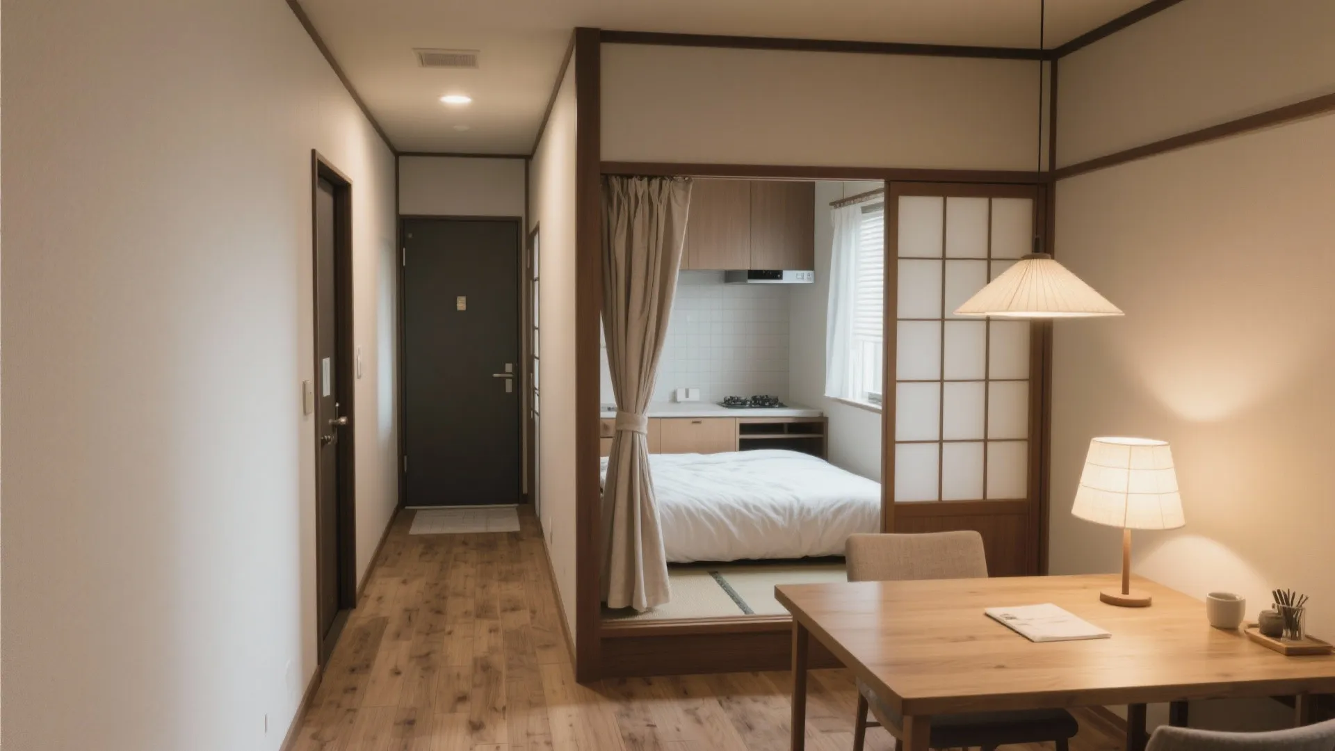 Tips 1: 山形市のアパートで“動線計画”を整える（動線規劃）