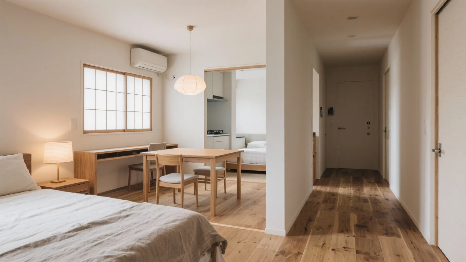 山形市のアパート設計アイデア5選｜日本室内デザインの知恵: 1R・1Kを心地よくする“動線×収納×質感”の整え方