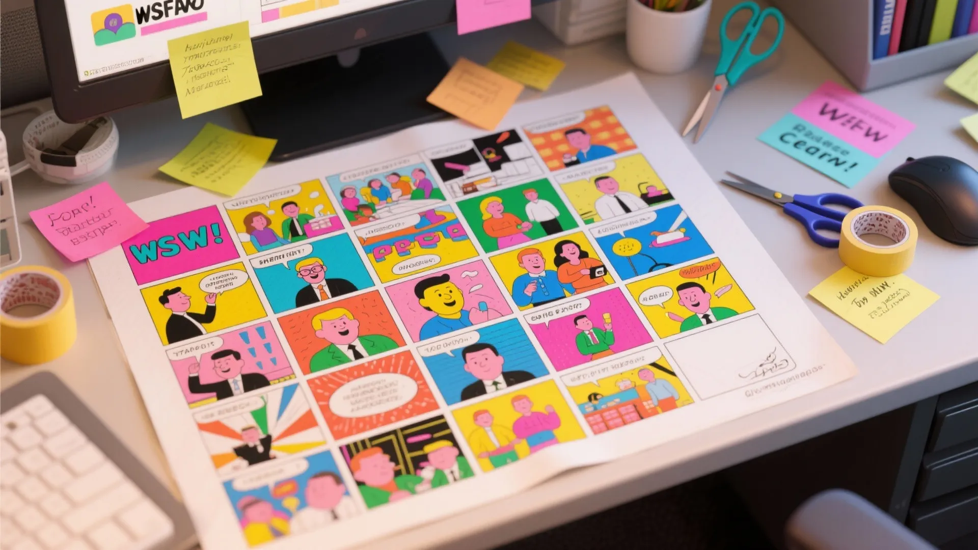 5. The "Year in Review" Collage