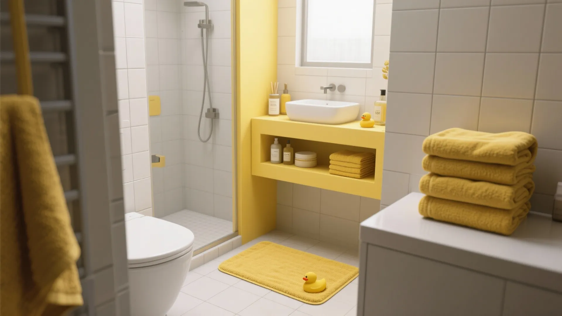 1. Yellow accent strategy