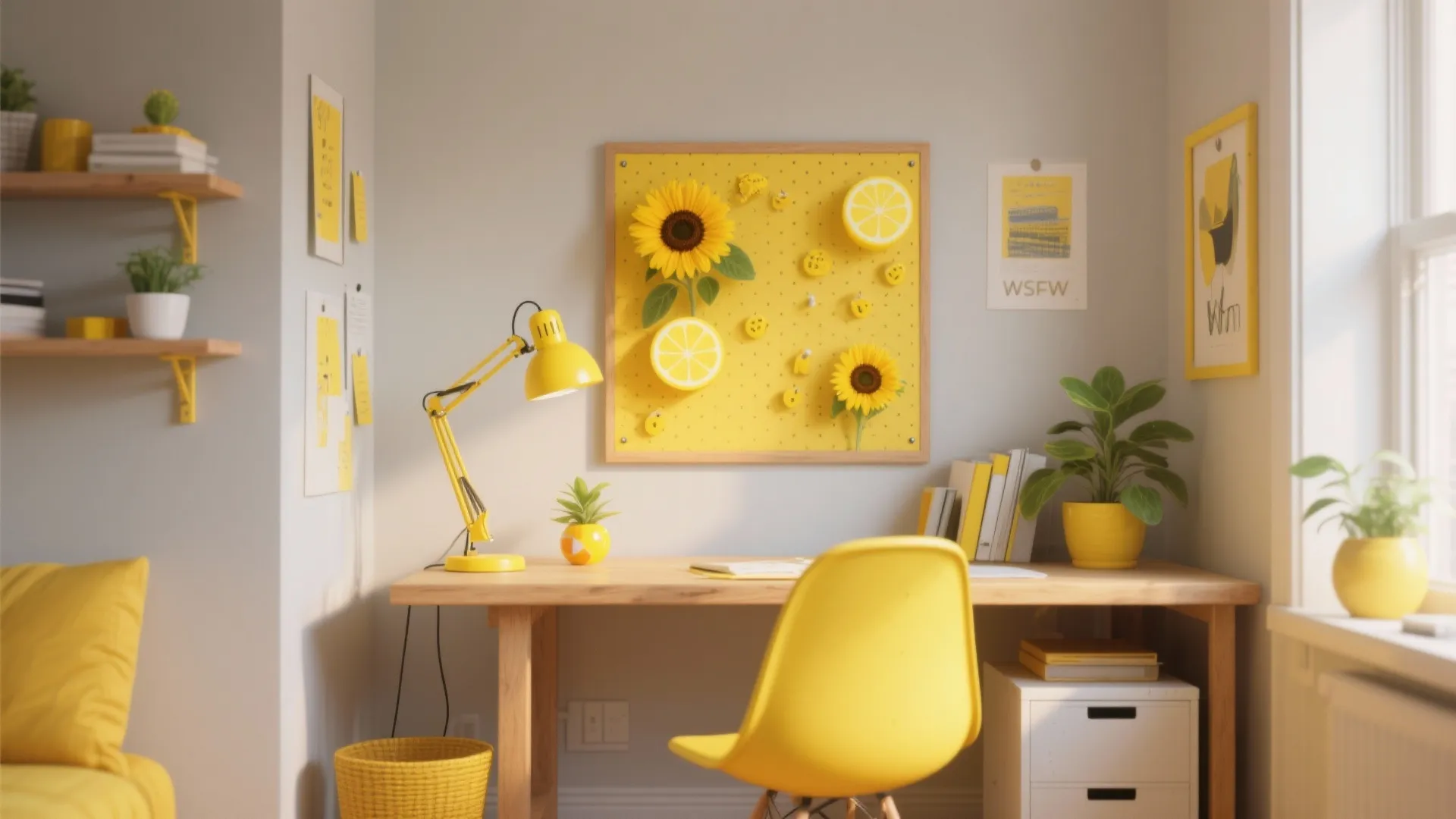 Energising Pops of Yellow