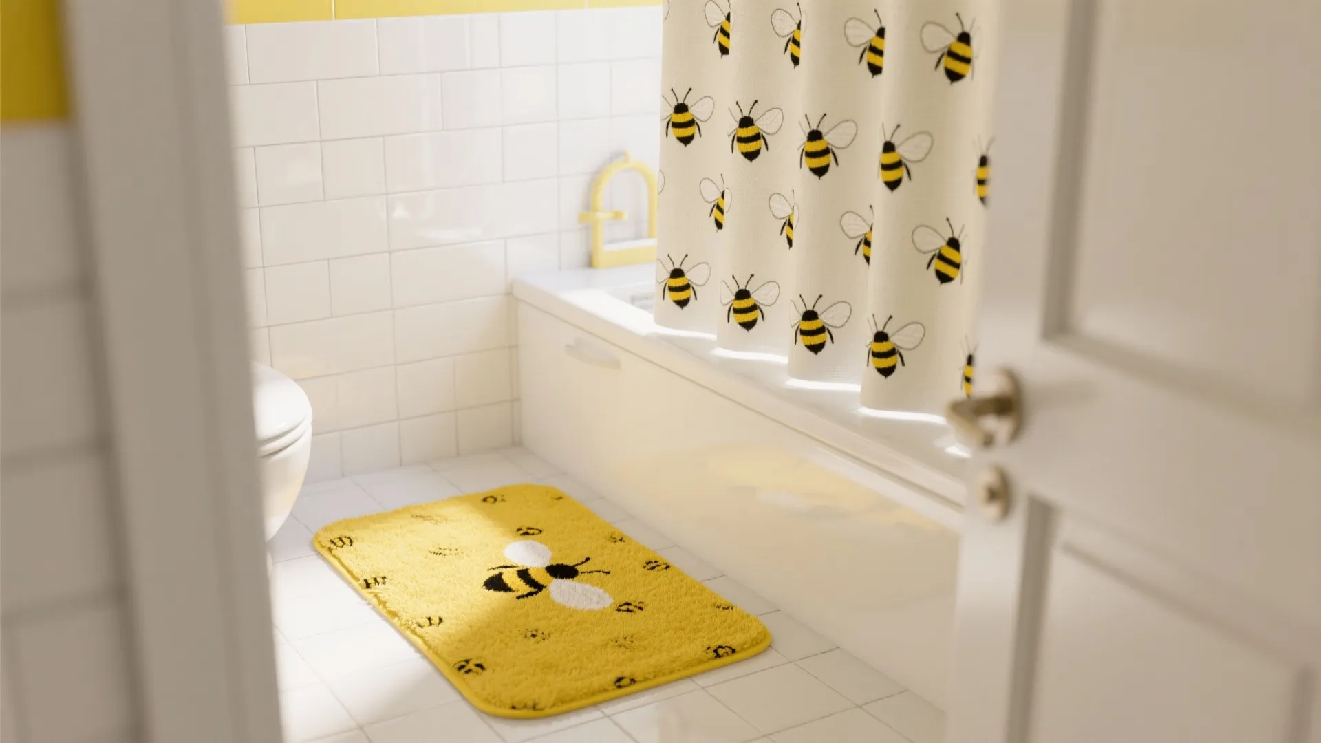 1. Go for Sunny Yellow Accents