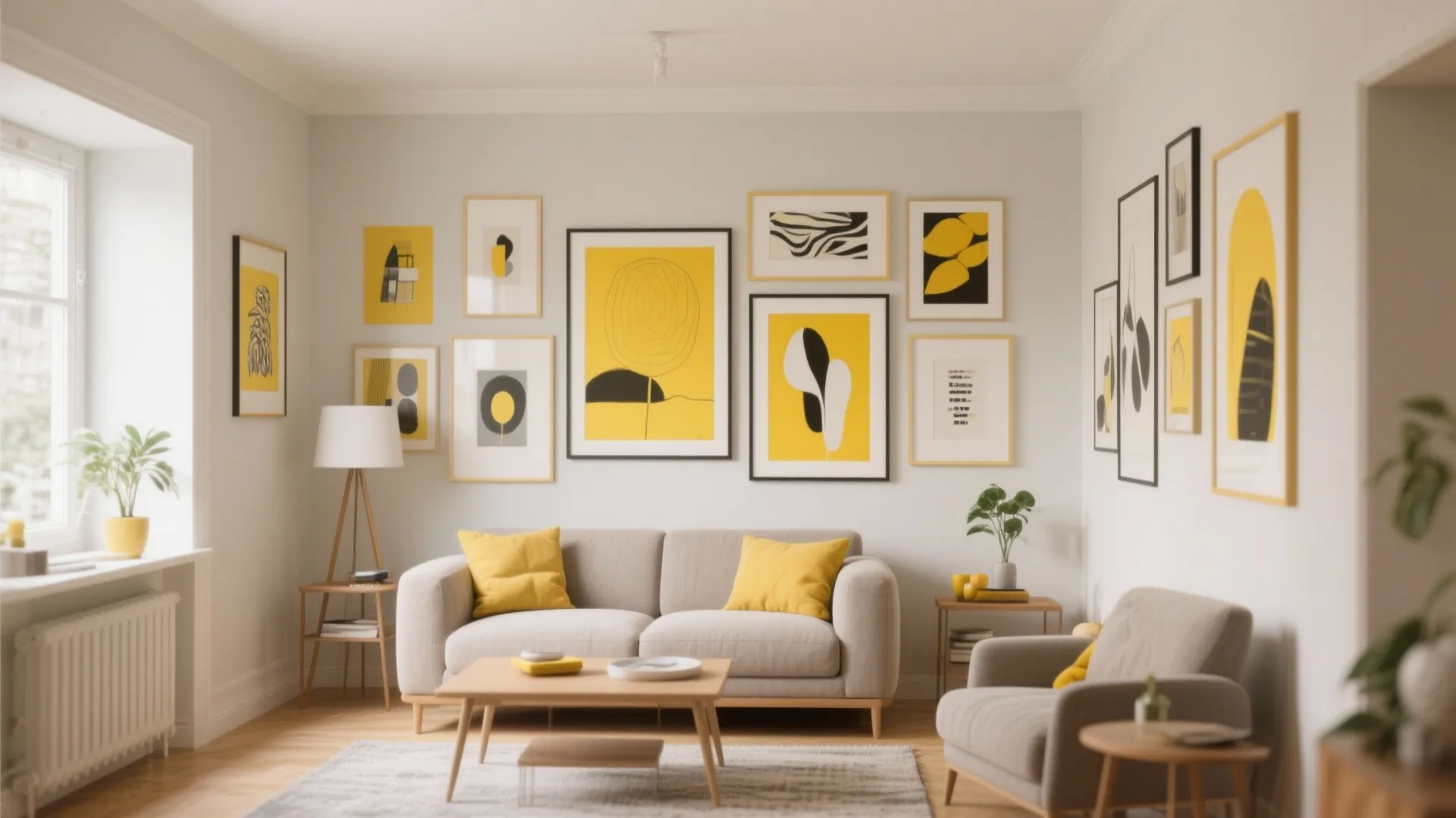 Yellow Artwork Gallery