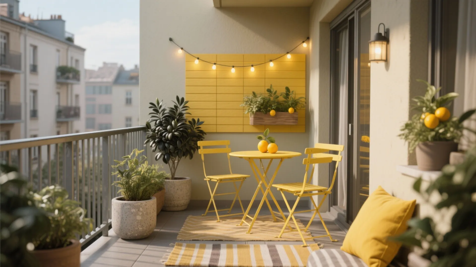5 Apartment Balcony Makeover Ideas with Yellow: Bright, practical, and data-backed ways to use yellow in a small balcony makeover