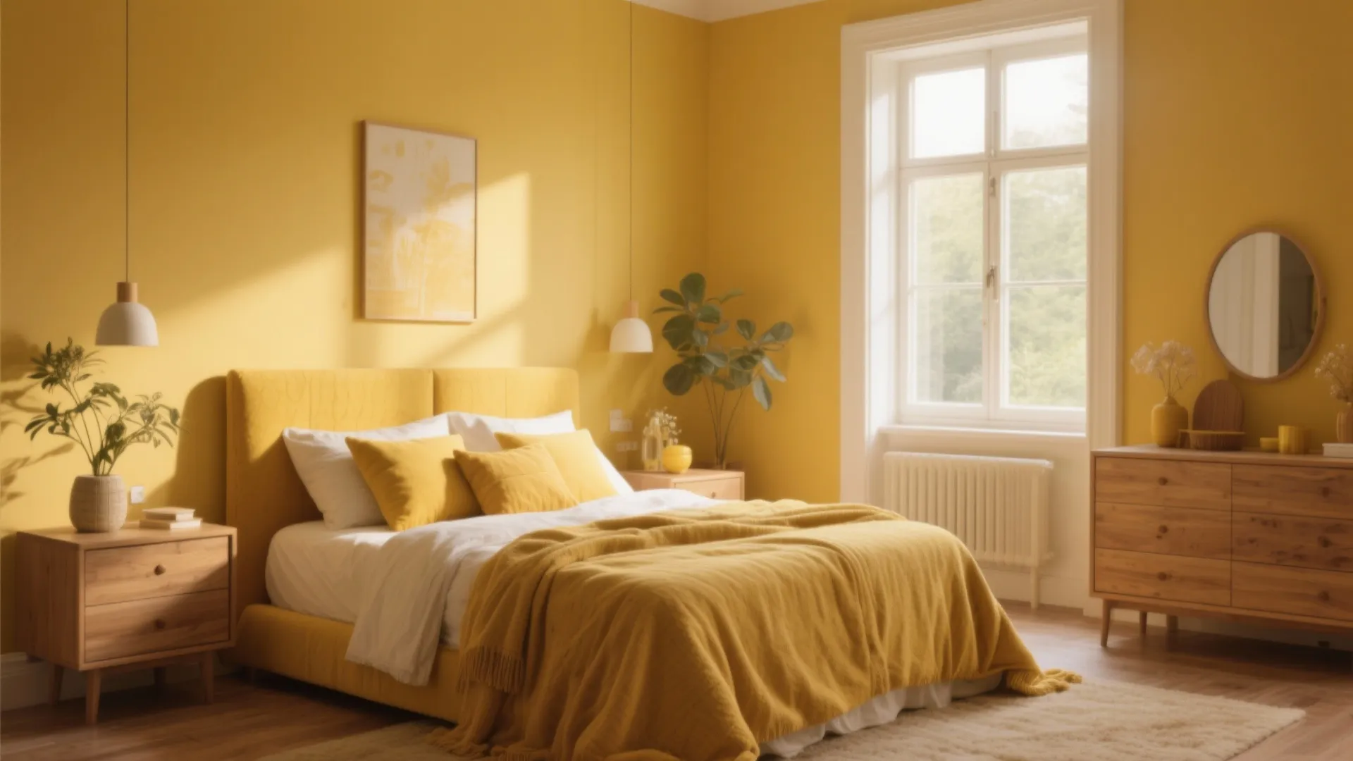 5 Creative Bedroom Decor Ideas with Yellow: Brighten up your bedroom with these 5 yellow-inspired design tips