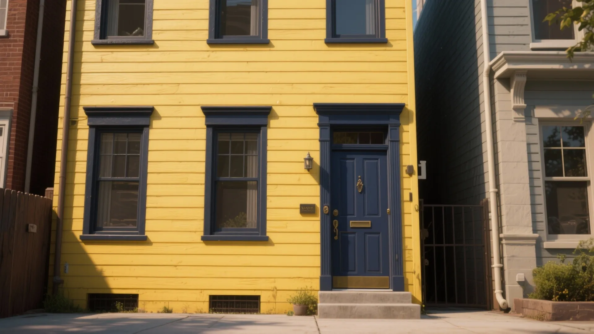 3. Balance Yellow with Deep Contrasts