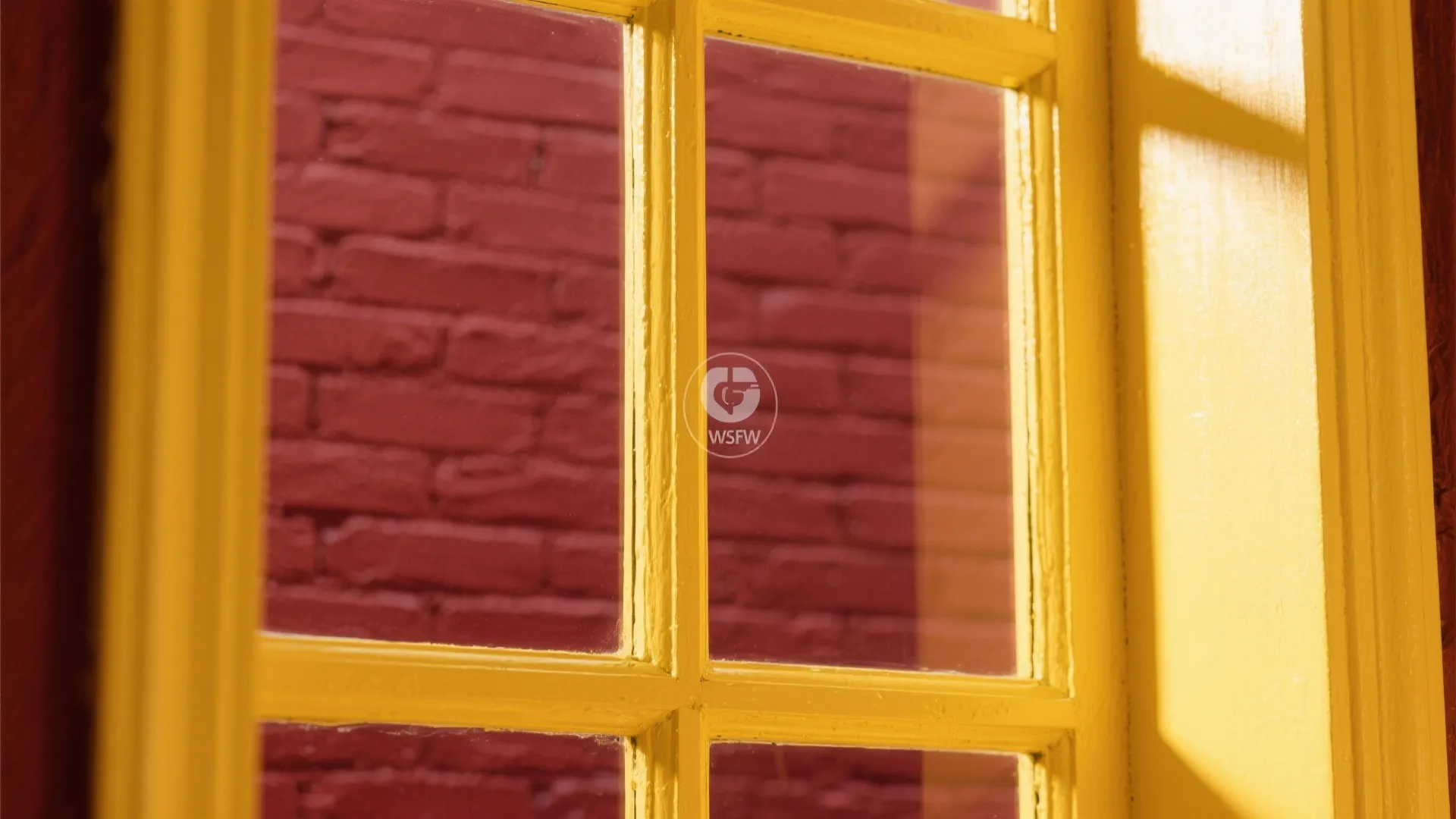 7. Yellow Window Frames