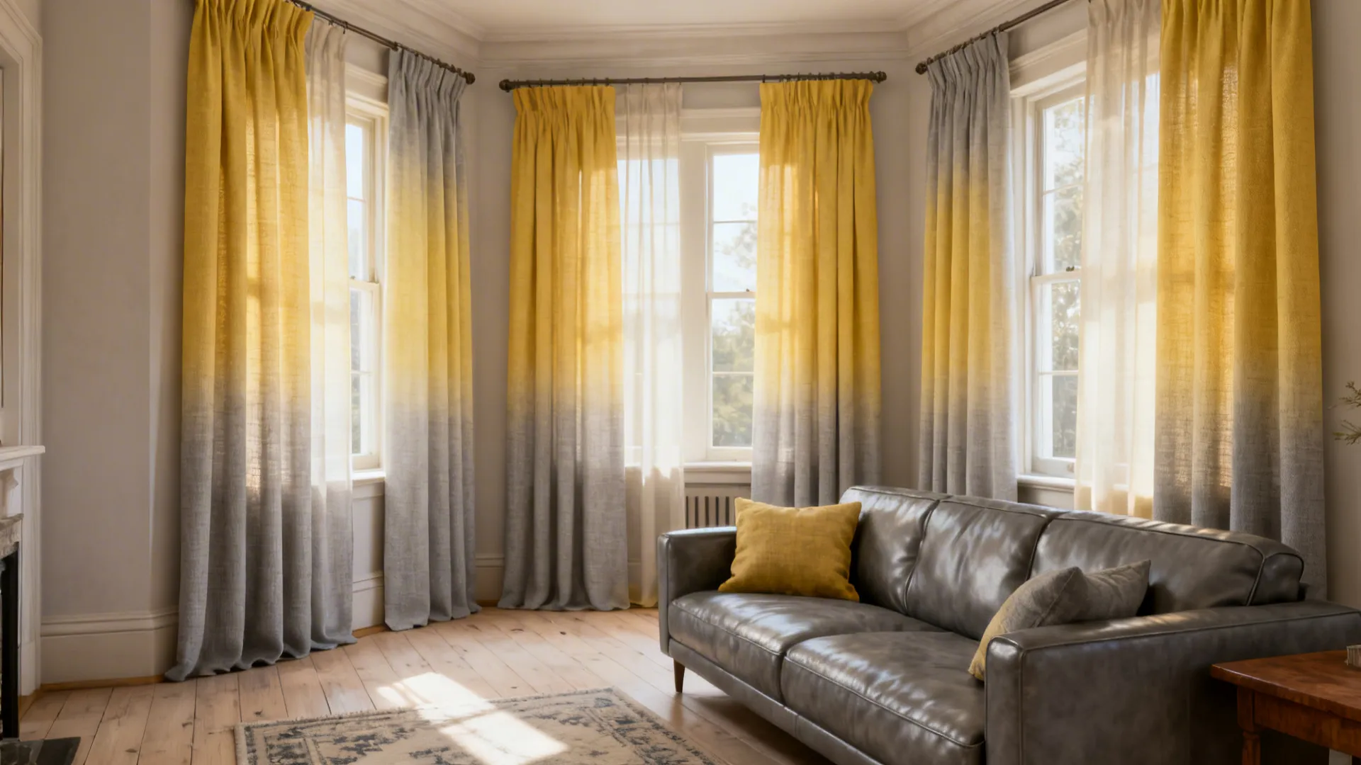 Yellow & Grey Curtains: 5 Creative Ideas