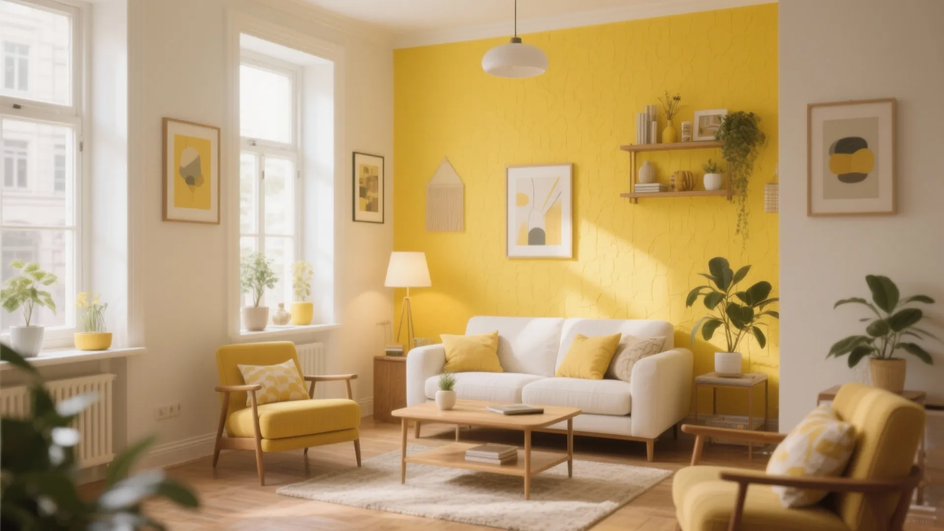 10 Yellow Living Room Decor Ideas