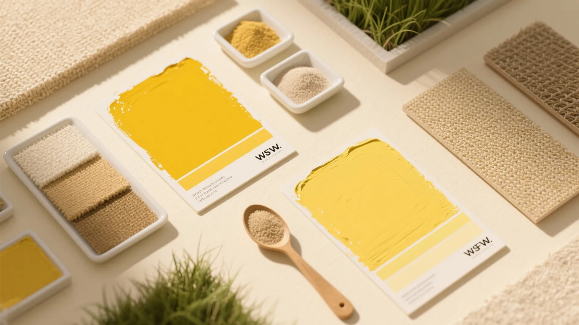 Two-Tone Sand-Additive or Grasscloth: Tactile, Apartment-Friendly