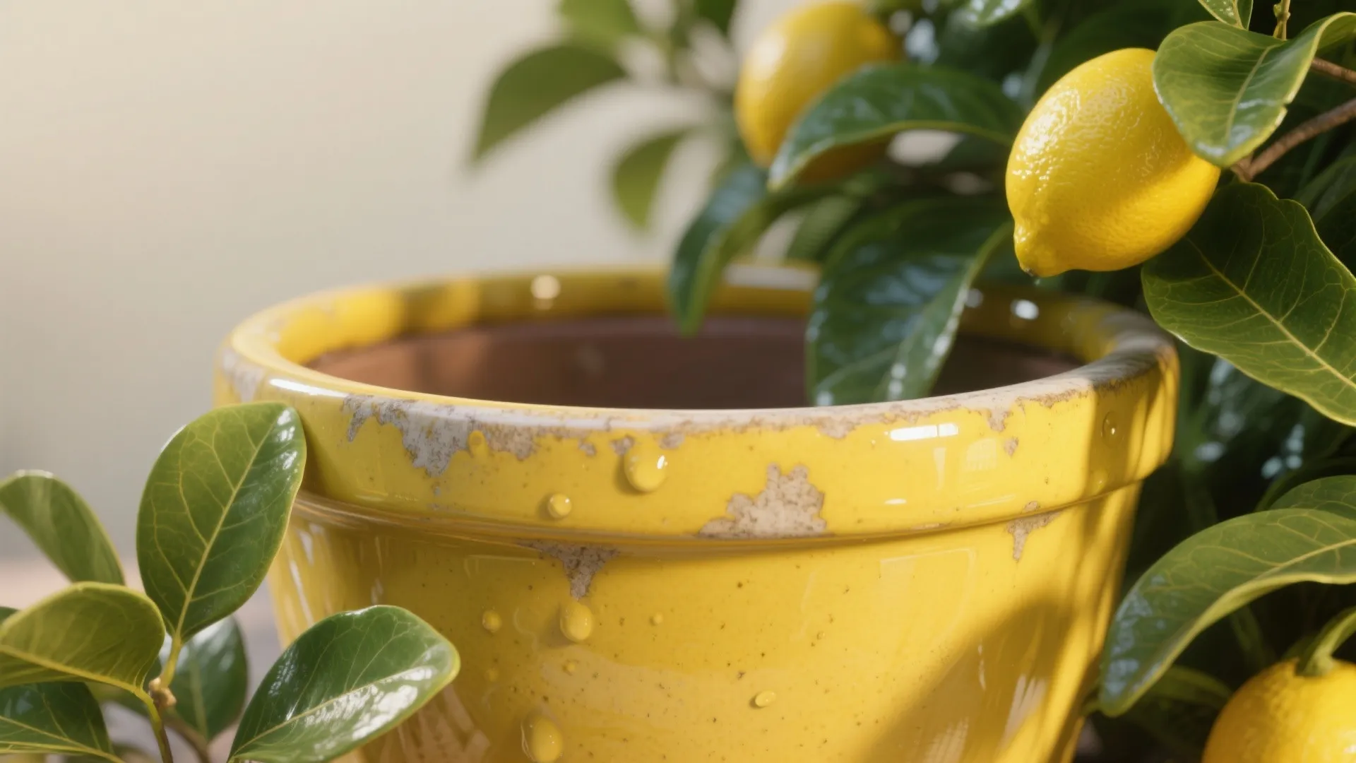 Planter Pops: Citrusy Greens + Yellow Accents