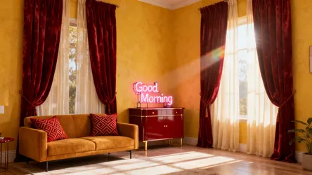 5 Bold Yellow and Red Living Room Ideas