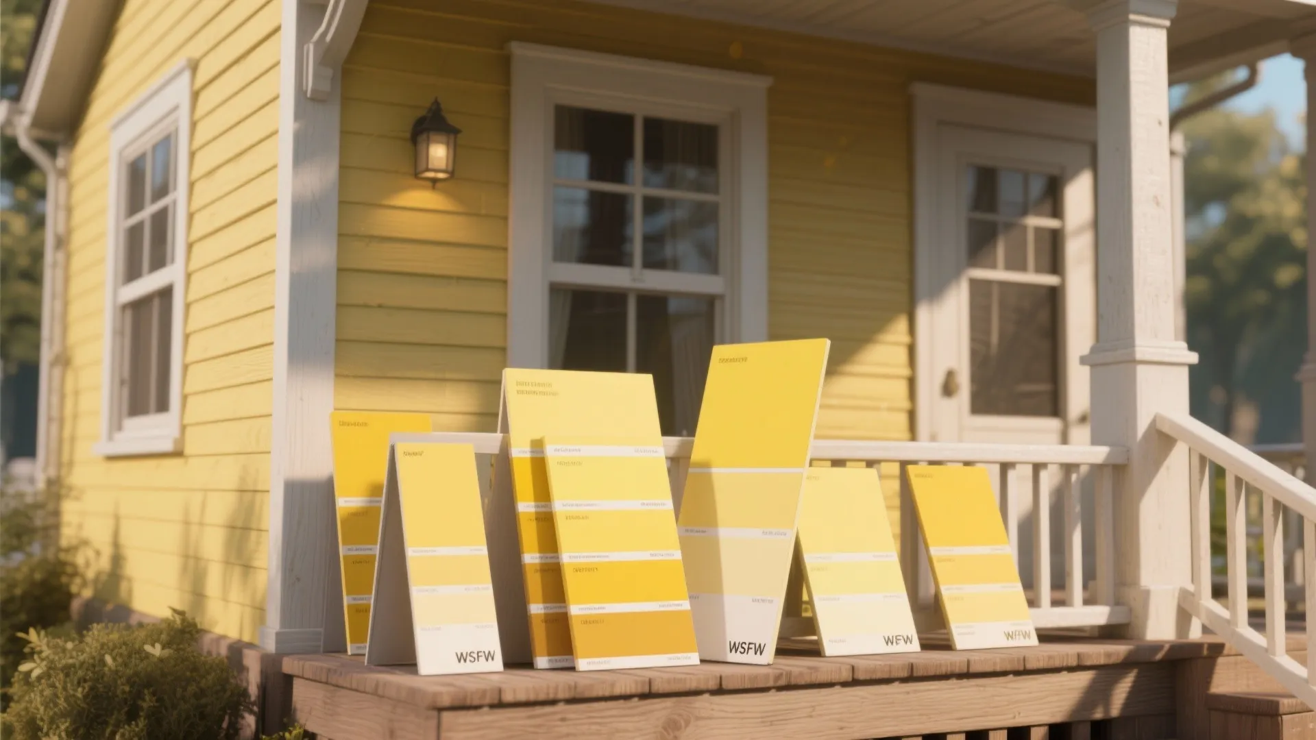 1. Pick a Van Gogh–Warm Yellow, Not Neon