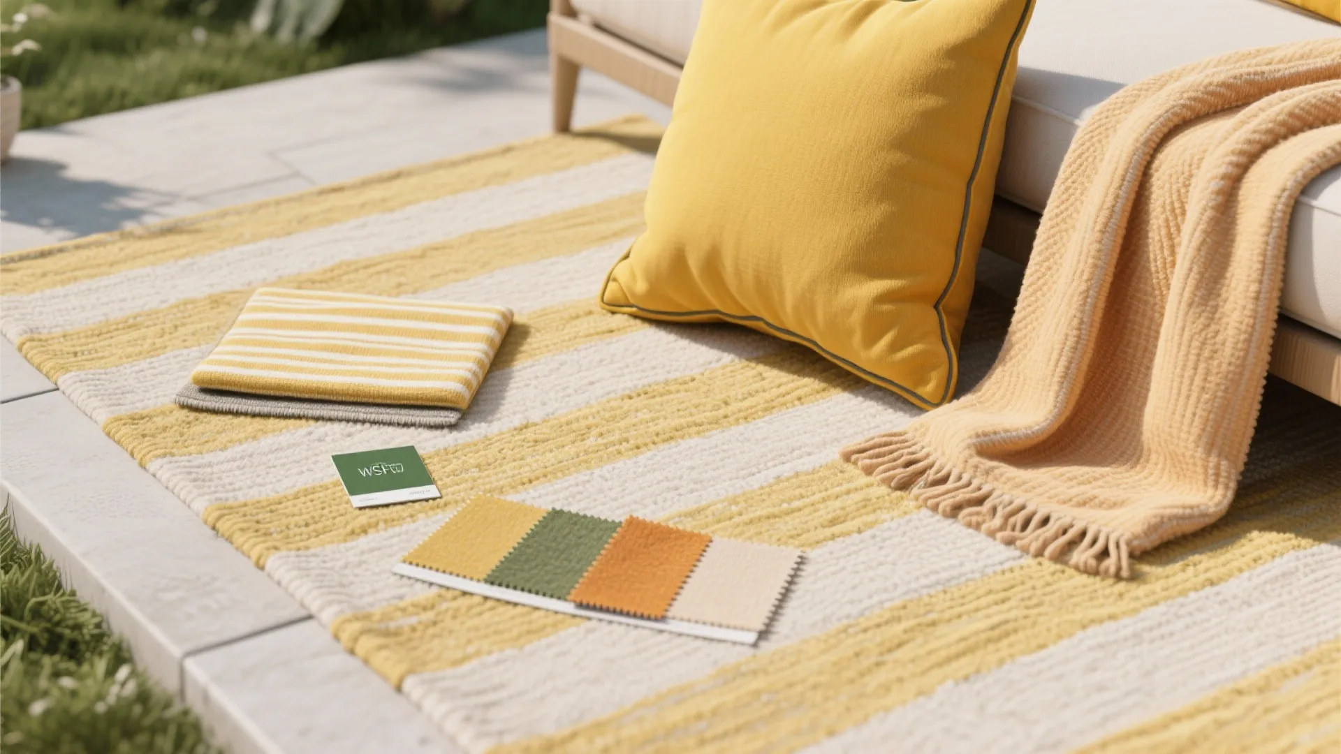 Yellow Textiles & Layered Comfort