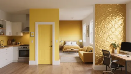 5 Yellow Wall Design Ideas for Small Spaces