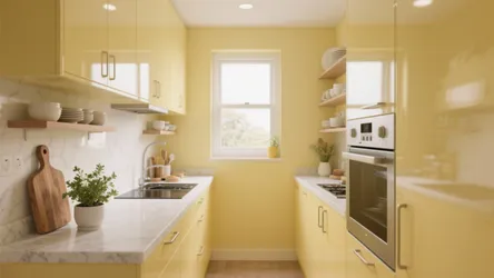 5 Yellow Kitchen Ideas with White Cabinets