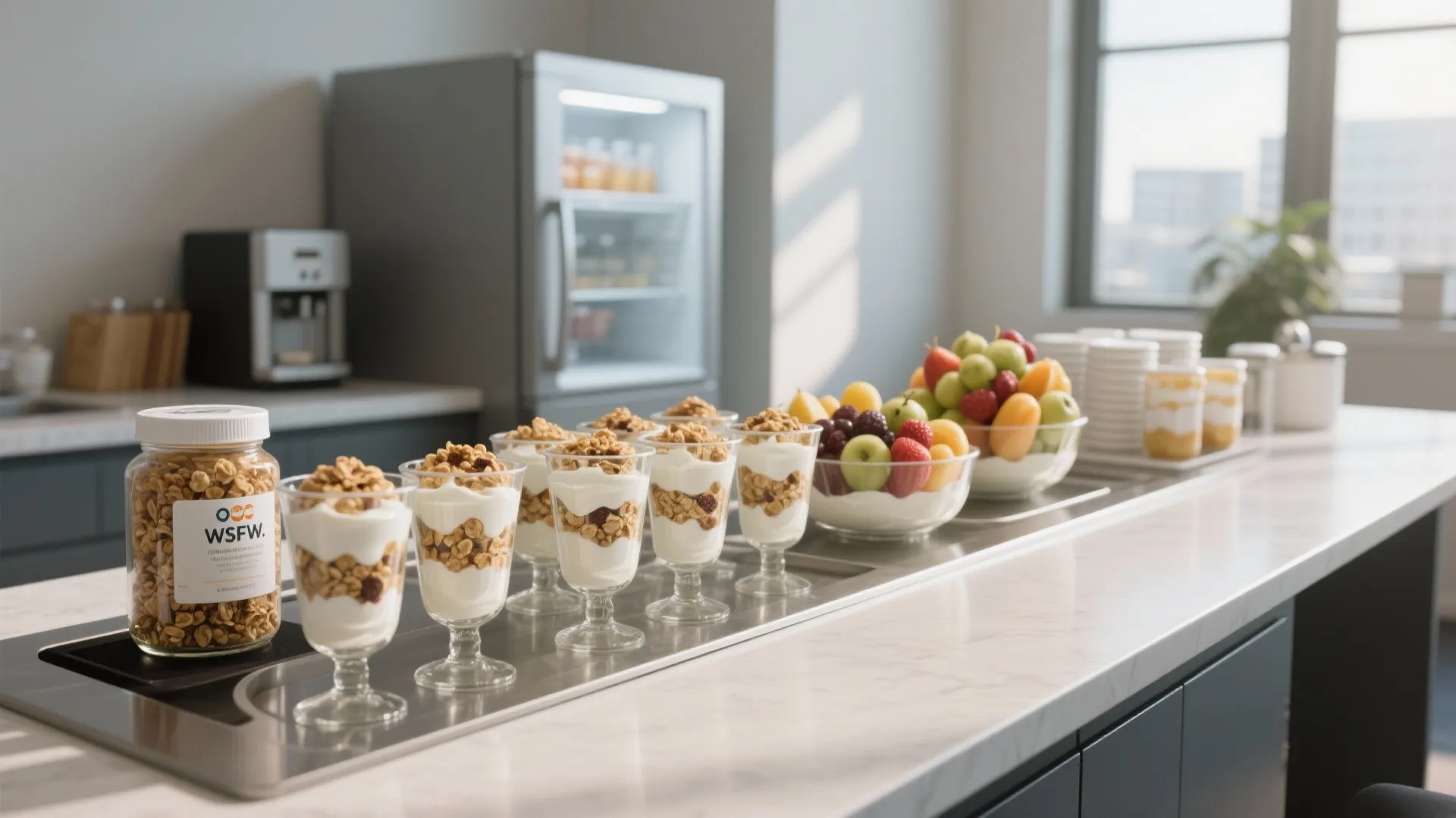 3. Yogurt Parfait Station