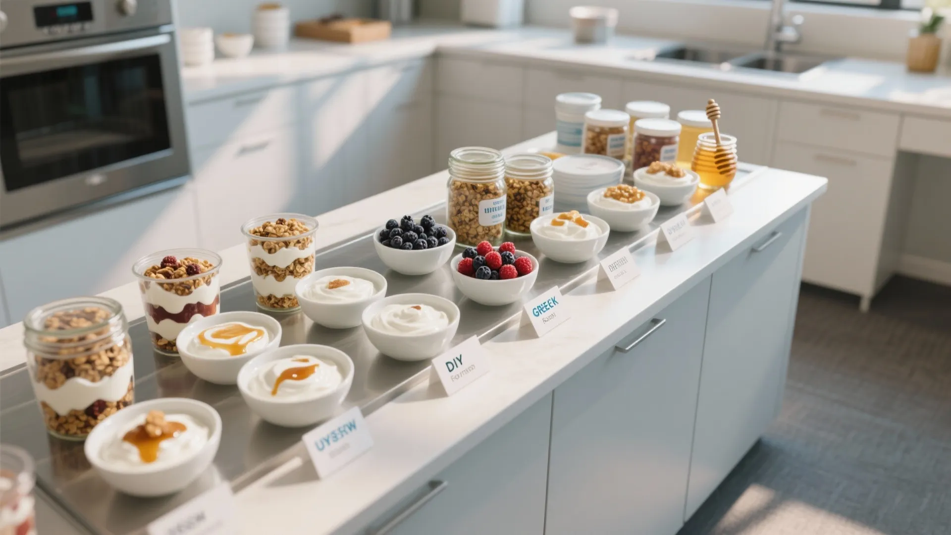 1. DIY Yogurt Parfait Bar