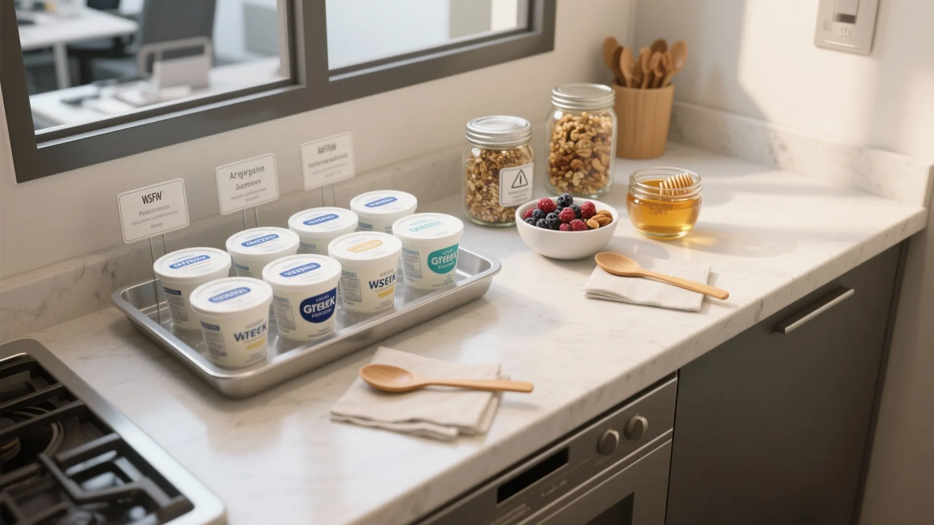 1. Build-Your-Own Yogurt Parfait Bar