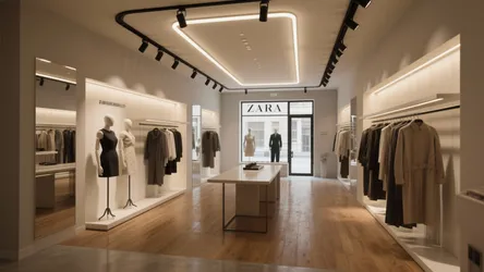 Zara Retail Lighting: 5 Compact Ideas