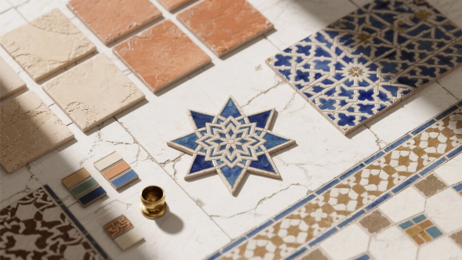 Zellige Tiles and Geometric Borders