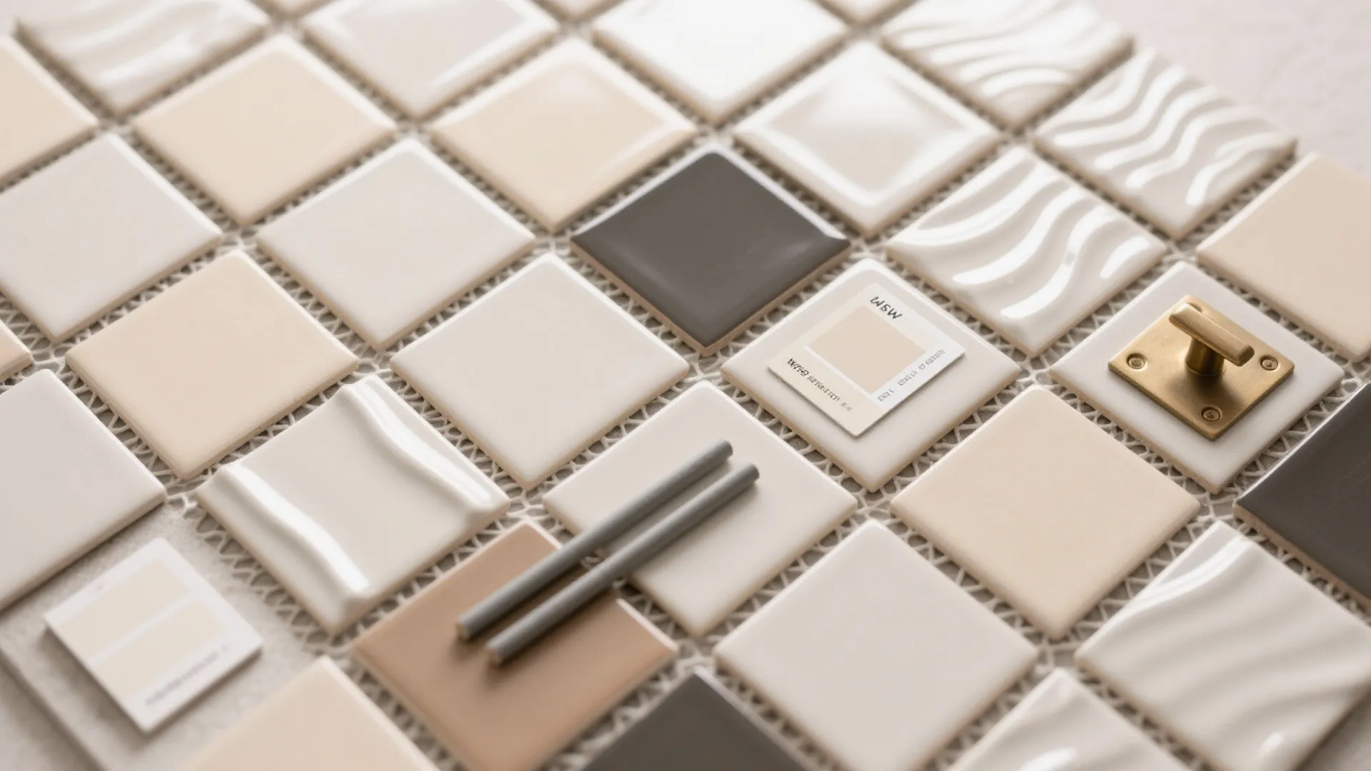 Textured Neutrals with Handmade-Look Zellige