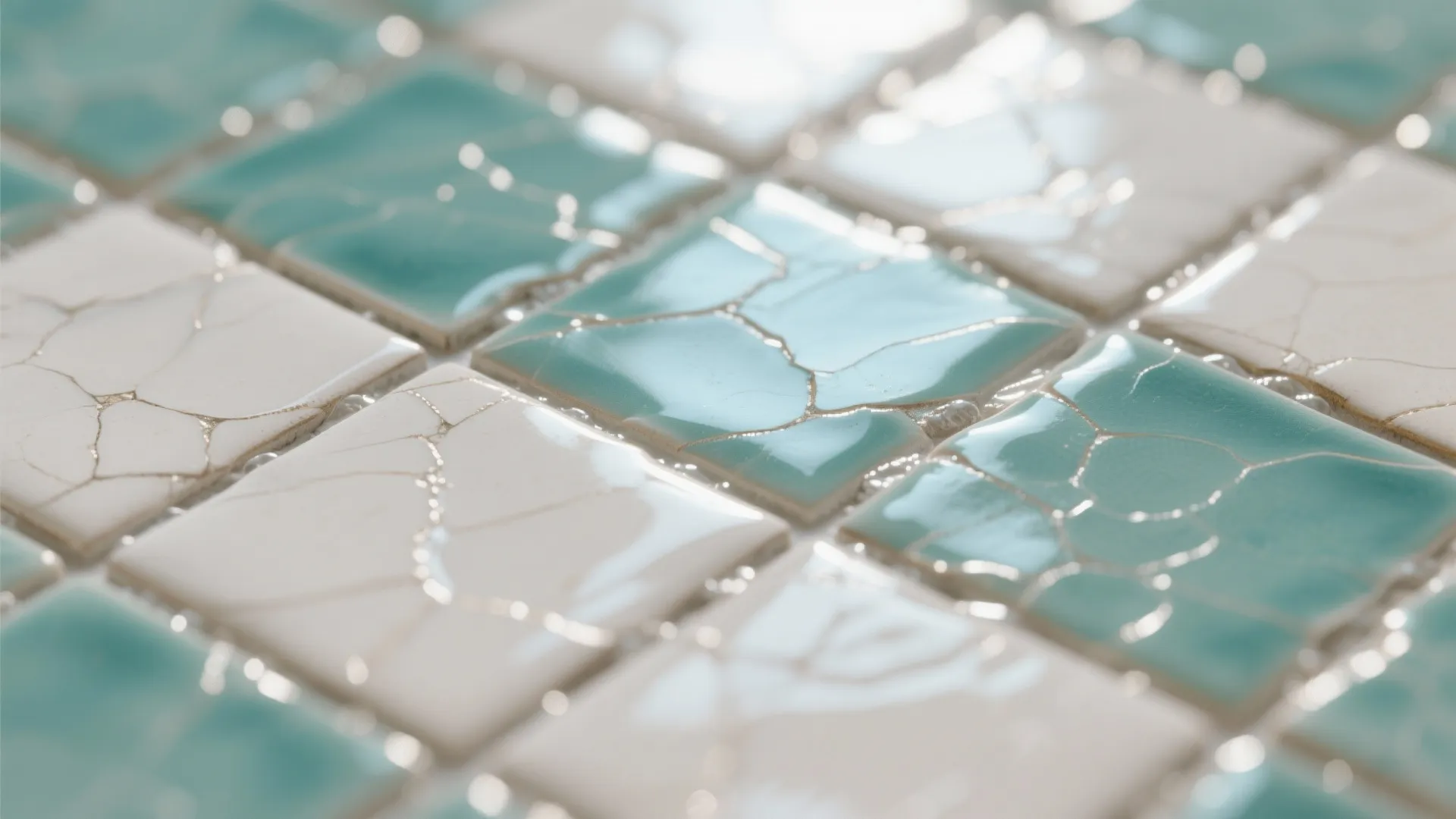 Glossy Zellige-Style Accent And Light-Bouncing Details