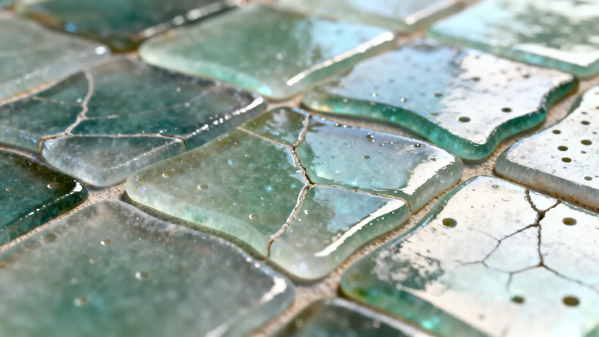 Glossy zellige for handcrafted depth