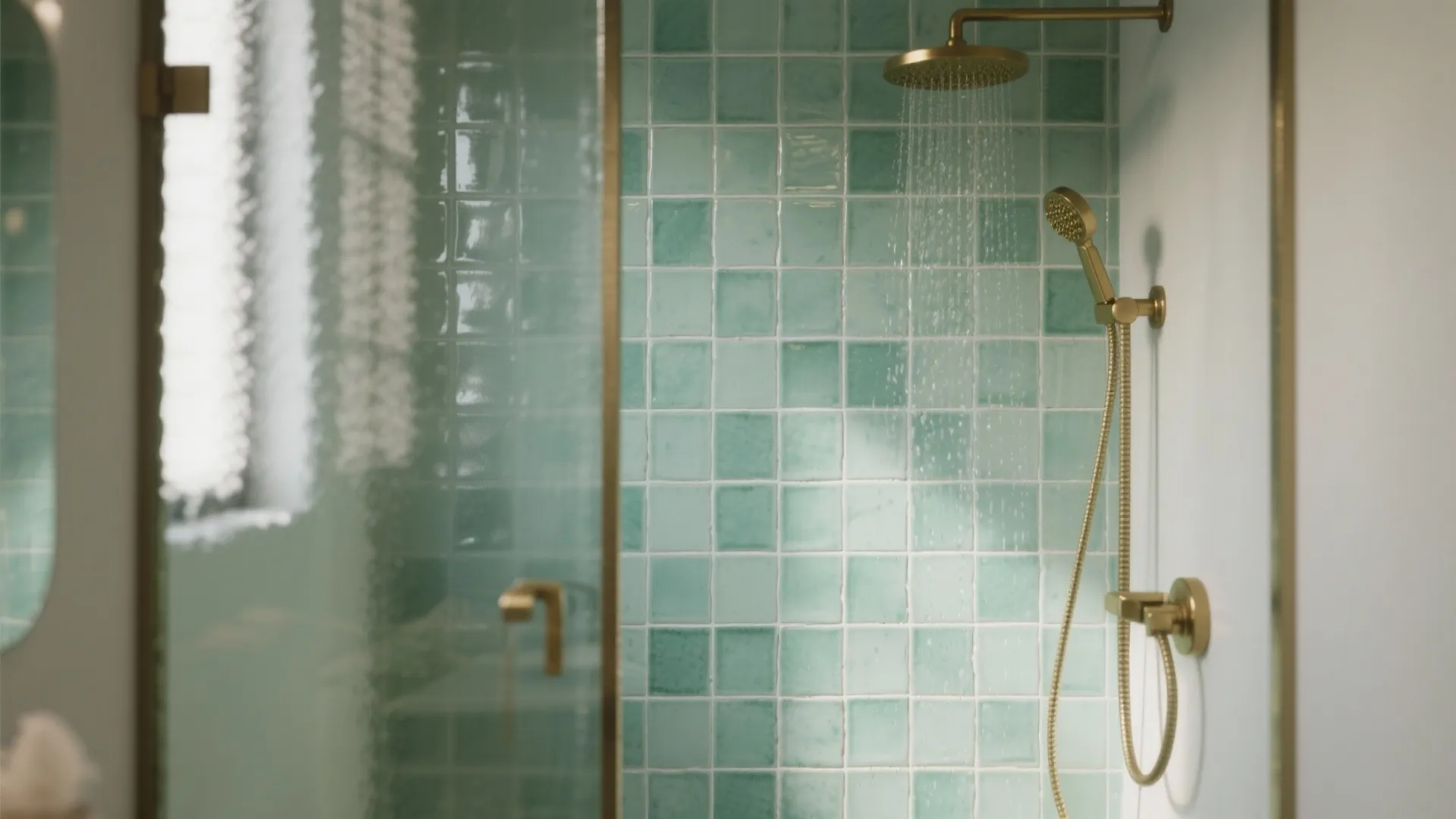 Vertical Stacked Subway and Zellige-Style Shine