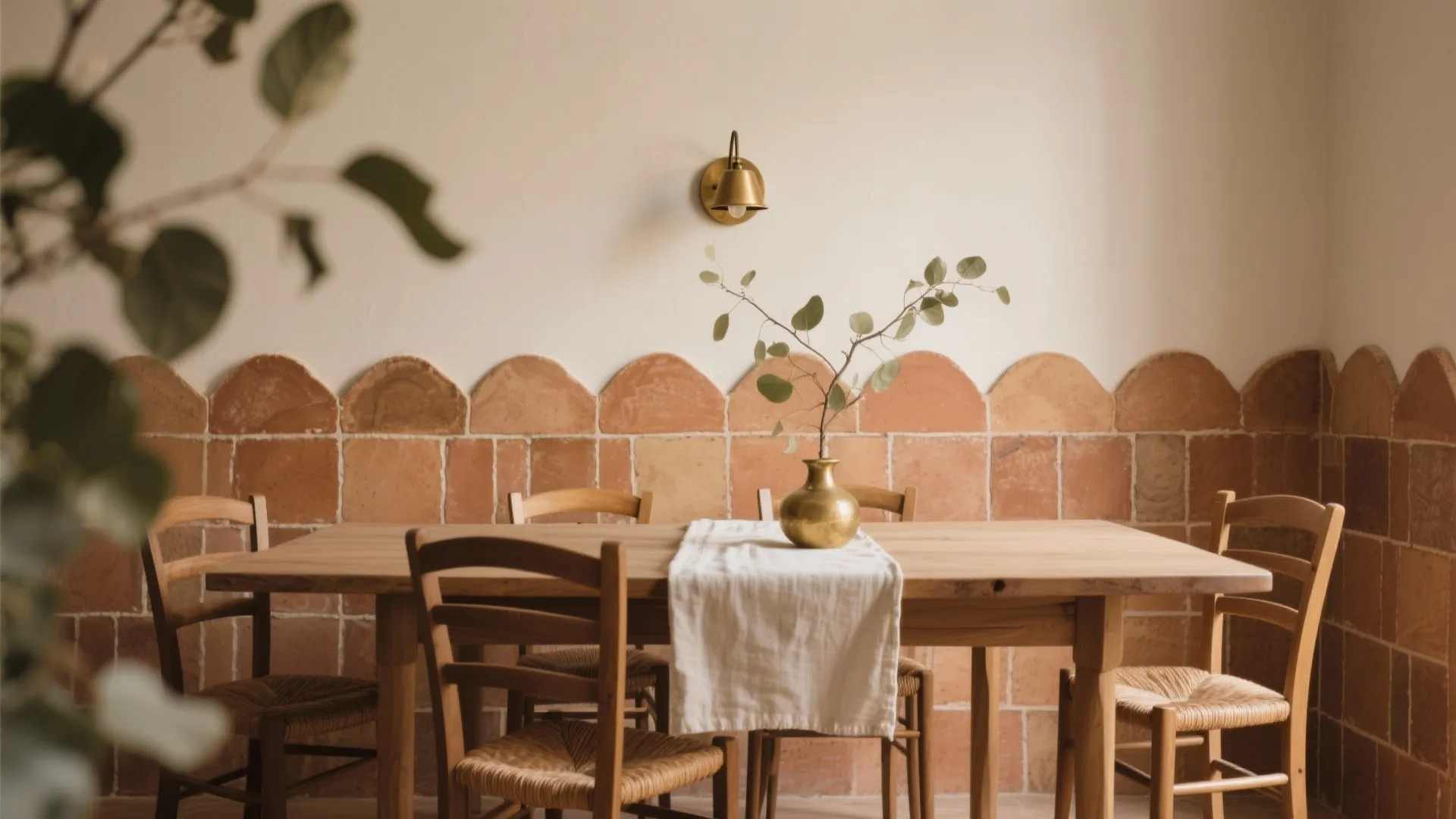 Warmth and Tactility: Terracotta or Handmade Zellige