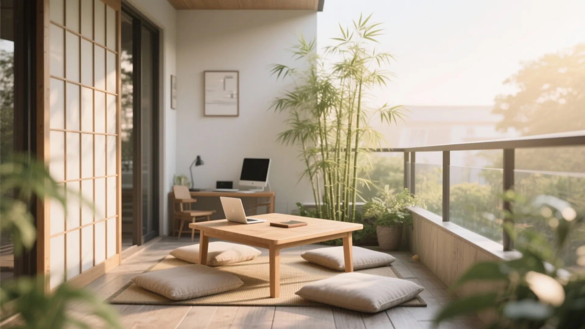 9. Minimalist Zen Corner