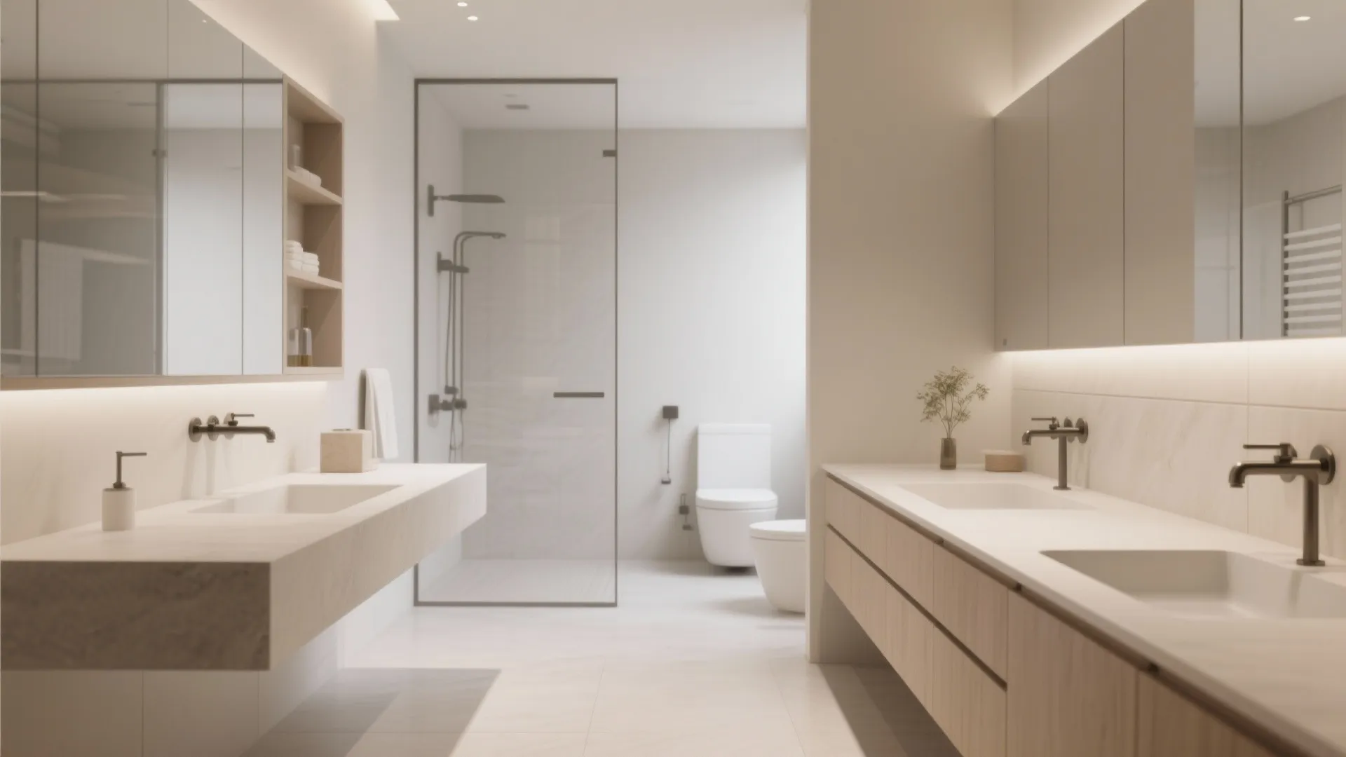 2. Minimalist Zen Layout