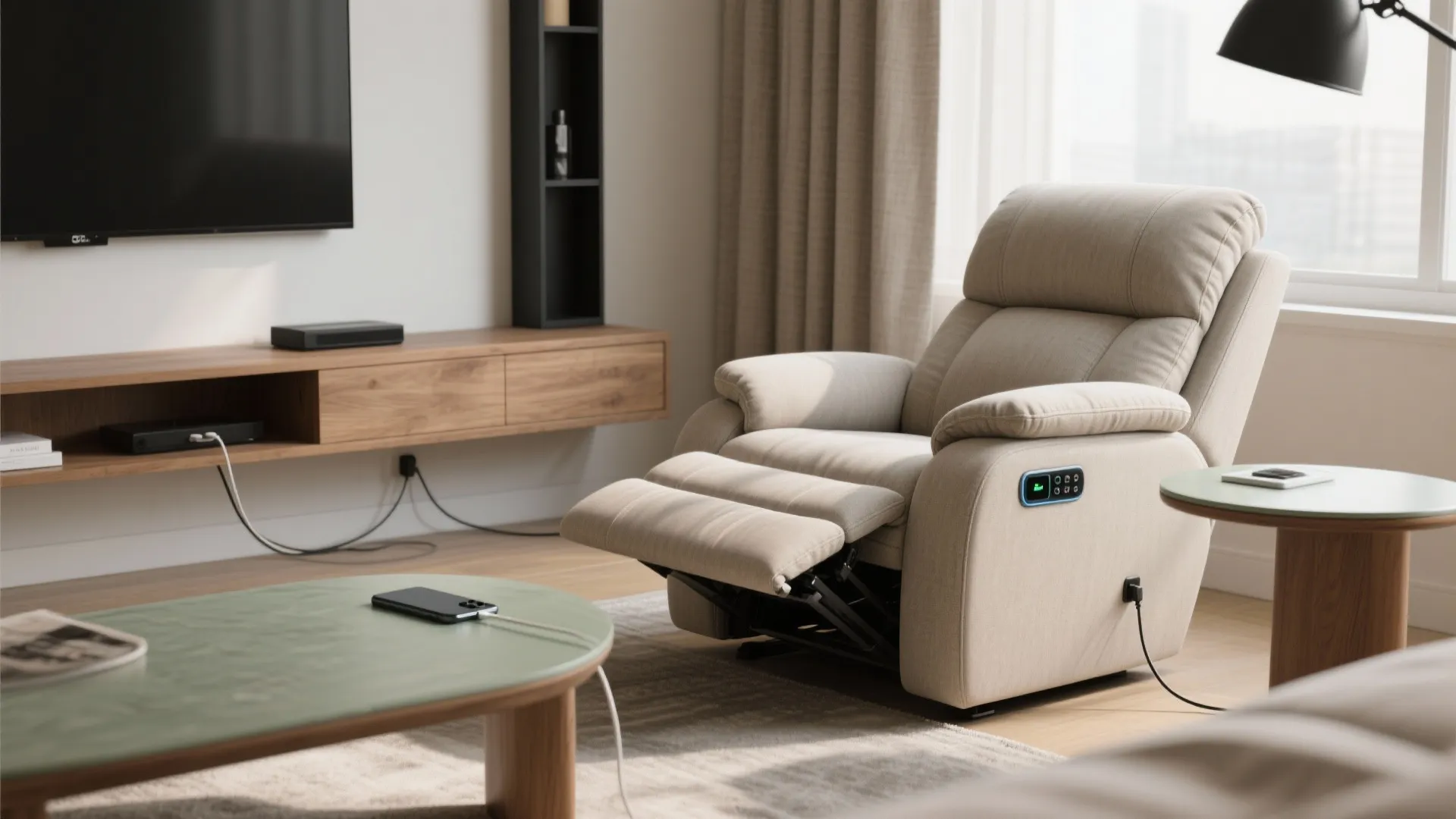 Zero-Gravity Power Recliners with USB